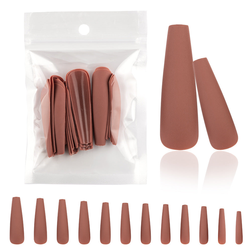 Wholesale Matte Extended Plastic Nail Stickers